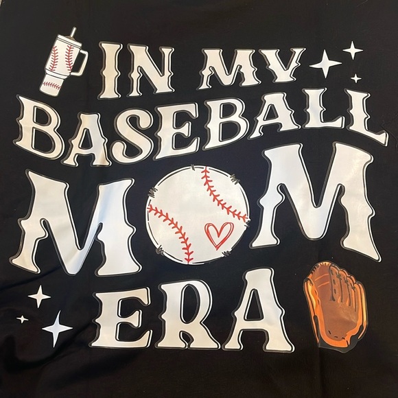 Tops - New Baseball mom tee size M